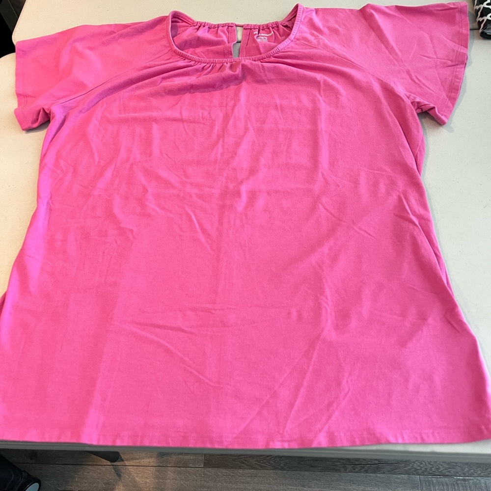 Amazon Essentials Pink Short Sleeve T-Shirt